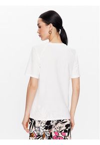 Liu Jo Sport T-Shirt TA3091 J5923 Biały Regular Fit. Kolor: biały. Materiał: bawełna. Styl: sportowy #4