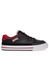 Buty Puma Court Classic Vulc Retro Club 39508902 - czarne. Kolor: czarny. Materiał: zamsz, skóra, syntetyk, guma. Szerokość cholewki: normalna. Sport: tenis
