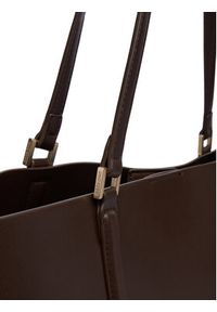 Gino Rossi - GINO ROSSI Torebka CEO-YANAY Brązowy ciemny. Kolor: brązowy. Materiał: skórzane #7