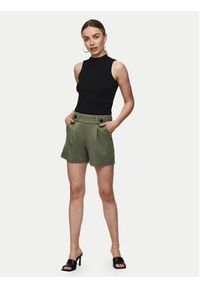 JDY Szorty materiałowe Geggo 15203098 Zielony Regular Fit. Kolor: zielony. Materiał: syntetyk #4