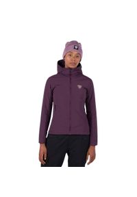 Kurtka narciarska Rossignol damska W Opside Hoodie JKT fioletowa. Kolor: fioletowy. Sezon: zima. Sport: narciarstwo