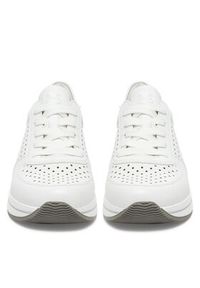 Rieker Sneakersy N4515-80 Biały. Kolor: biały. Materiał: skóra #6