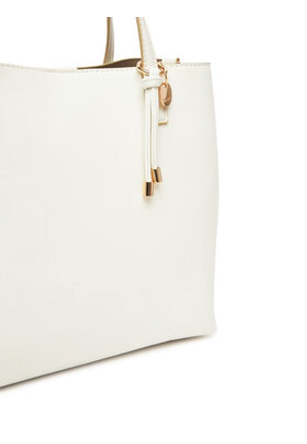 Aldo Torebka Carafe 13989215 Écru. Materiał: skórzane