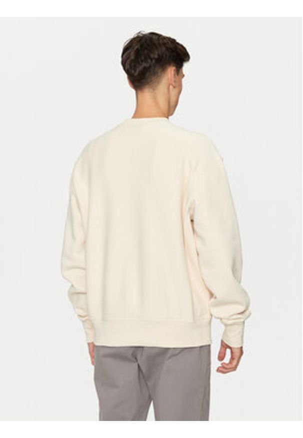 Champion Bluza 220707 Beżowy Relaxed Fit. Kolor: beżowy. Materiał: bawełna
