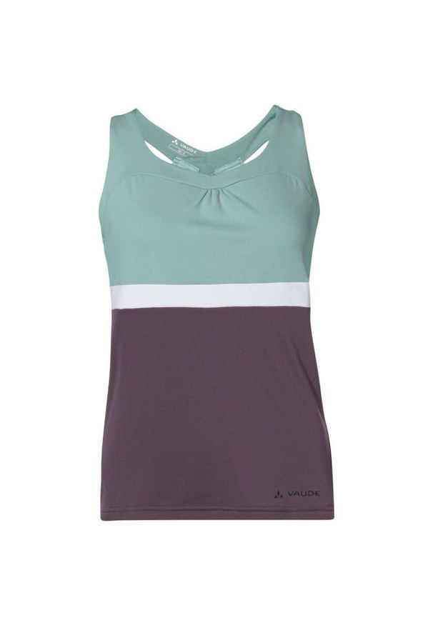 Koszulka kolarska damska Vaude Advanced Top. Kolor: fioletowy. Materiał: poliester. Sport: kolarstwo