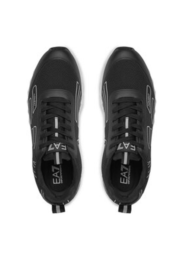 EA7 Emporio Armani Sneakersy X8X154 XK357 K716 Czarny. Kolor: czarny. Materiał: materiał