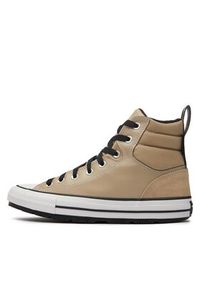 Converse Trampki Chuck Taylor All Star Berkshire Boot A04475C Beżowy. Kolor: beżowy. Materiał: skóra #5