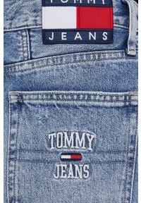 Tommy Jeans Jeansy CE817 damskie high waist. Stan: podwyższony. Kolor: niebieski #2