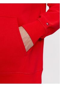 TOMMY HILFIGER - Tommy Hilfiger Bluza Monotype Embro MW0MW33062 Czerwony Regular Fit. Kolor: czerwony. Materiał: bawełna #3