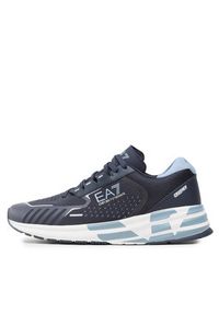 EA7 Emporio Armani Sneakersy X8X094 XK239 S331 Granatowy. Kolor: niebieski. Materiał: materiał #4