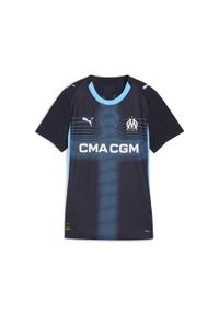 Puma - Damska koszulka wyjazdowa Olympique Marsylia 25/26 PUMA New Navy Luminous Blue. Kolor: niebieski