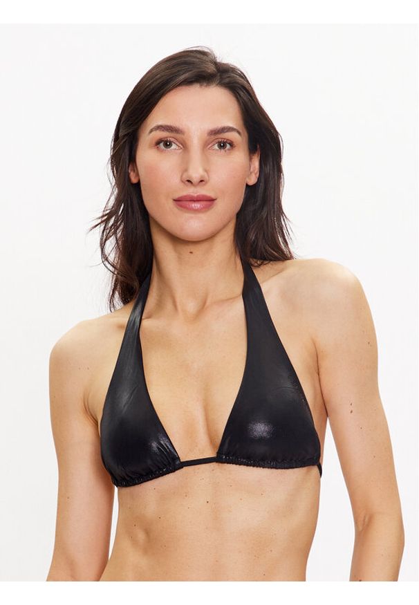 Calvin Klein Swimwear Góra od bikini KW0KW02180 Czarny. Kolor: czarny. Materiał: syntetyk