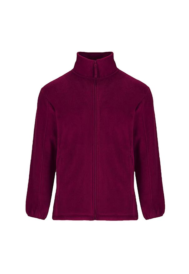 ROLY - Męska Bluza Polarowa. Kolor: czerwony. Materiał: polar. Sezon: zima. Styl: sportowy