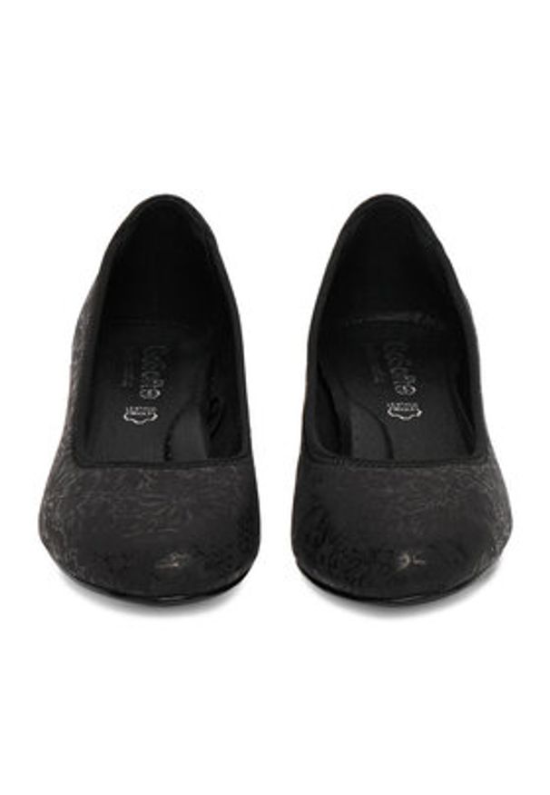 Go Soft Czółenka CEO-HY7760-1 Czarny. Kolor: czarny. Materiał: skóra