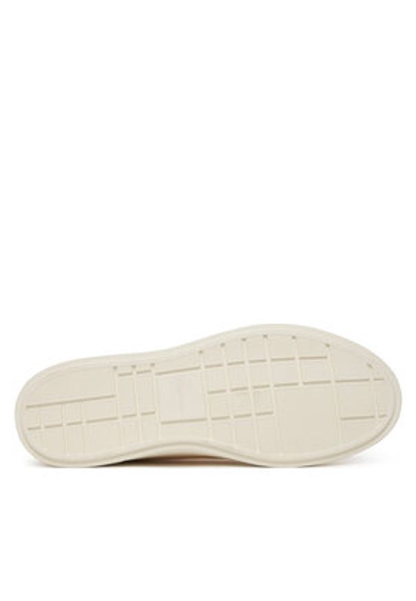 Calvin Klein Sneakersy Low Pro Cups Lth Ml HW0HW03146 Beżowy. Kolor: beżowy. Materiał: skóra
