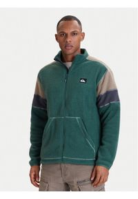 Quiksilver Polar Clean Coast Block EQYPF03065 Zielony Loose Fit. Kolor: zielony. Materiał: syntetyk #1