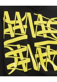 MMC STUDIO - Oversizeowa bluza z logo Print. Typ kołnierza: komin. Kolor: czarny. Materiał: bawełna. Długość rękawa: długi rękaw. Długość: długie. Wzór: nadruk #3