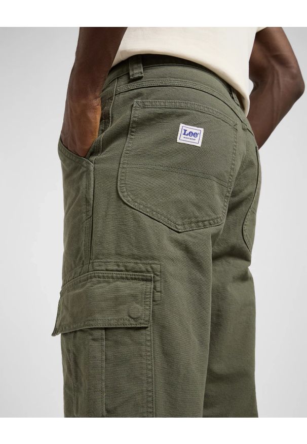 Lee - MESKIE SPODNIE LEE CARGO PANT OAK MOSS 112370611