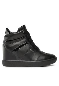 Guess Sneakersy Morens FL7MRN LEA12 Czarny. Kolor: czarny. Materiał: skóra