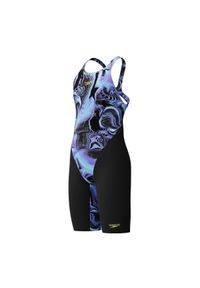Strój startowy dziewczęcy Speedo Fastskin Endurance+ Max Open Back. Kolor: niebieski #1