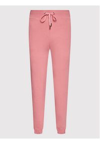 Weekend Max Mara Spodnie dresowe Ululato 57860429 Różowy Relaxed Fit. Kolor: różowy. Materiał: bawełna, dresówka #5