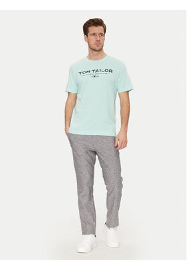 Tom Tailor T-Shirt 1045773 Zielony Regular Fit. Kolor: zielony. Materiał: bawełna