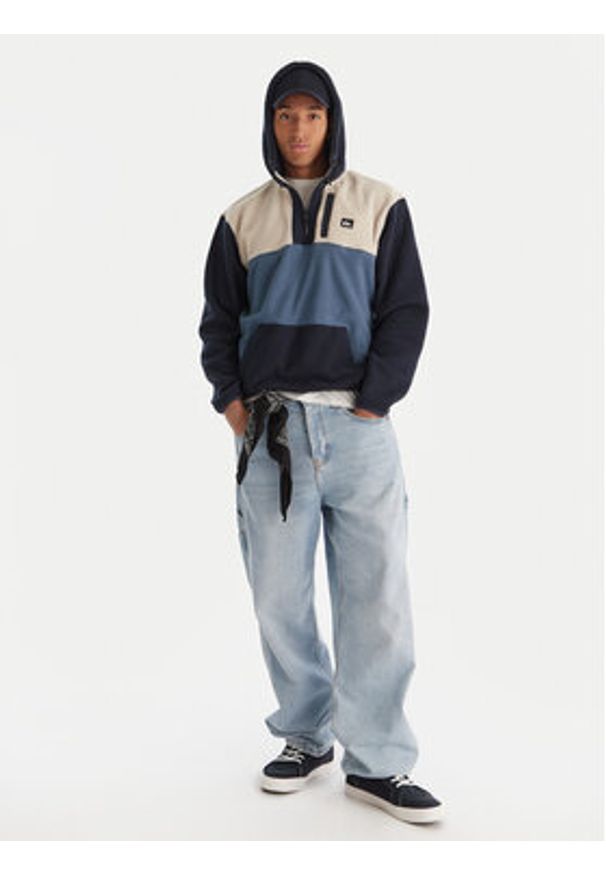 Quiksilver Polar Ocean View Mix Up EQYPF03073 Granatowy Comfort Fit. Kolor: niebieski. Materiał: syntetyk