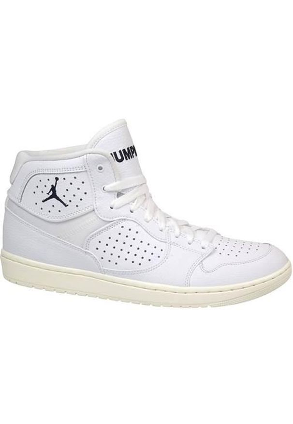 Buty do chodzenia męskie Nike Jordan Access. Zapięcie: sznurówki. Kolor: biały. Materiał: materiał. Szerokość cholewki: normalna. Sport: turystyka piesza
