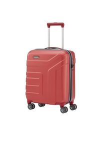 Travelite - TRAVELITE VECTOR Walizka mała 40L Koralle 4-koła. Kolor: różowy. Materiał: materiał #1