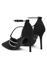 DeeZee Szpilki AJ-1932 Czarny. Kolor: czarny. Materiał: materiał. Obcas: na szpilce #3