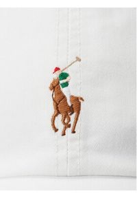 Polo Ralph Lauren Czapka z daszkiem 211954881002 Biały. Kolor: biały. Materiał: materiał, bawełna