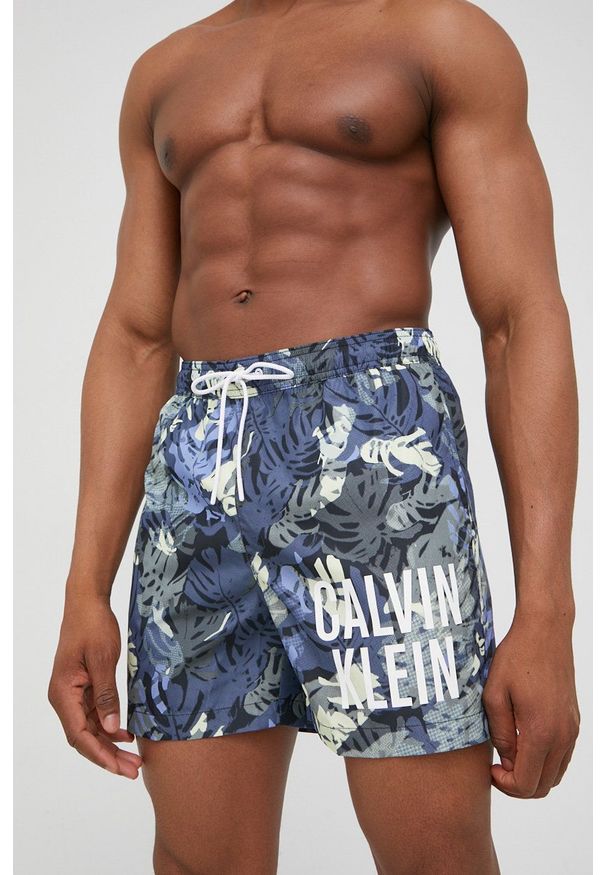 Calvin Klein szorty kąpielowe. Materiał: tkanina, poliester, materiał