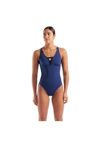 Strój kąpielowy damski jednoczęściowy sportowy na basen Arena Control. Kolor: niebieski #1