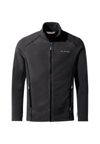 Bluza polarowa męska Vaude Rosemoor Fleece Jacket II. Kolor: czarny. Materiał: polar. Wzór: aplikacja