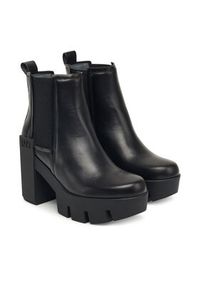 United Nude Botki Grip Chelsea Mid IV 109590116 Czarny. Kolor: czarny. Materiał: skóra #4