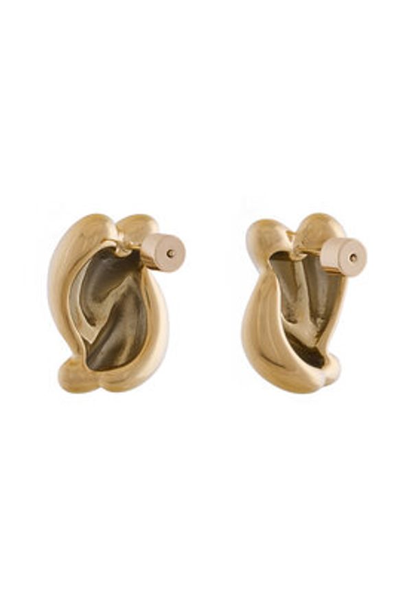 Aldo Kolczyki Knots 14088441 Złoty. Materiał: metalowe. Kolor: złoty