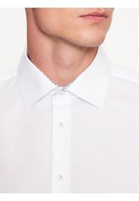 Seidensticker Koszula 01.653480 Biały Regular Fit. Kolor: biały
