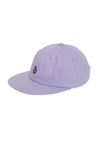 Czapka z daszkiem unisex Volcom Full Stone Dad. Kolor: fioletowy. Materiał: bawełna