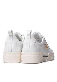 Sneakersy damskie białe Love Moschino JA15625G0EIA0100. Kolor: biały. Wzór: kolorowy