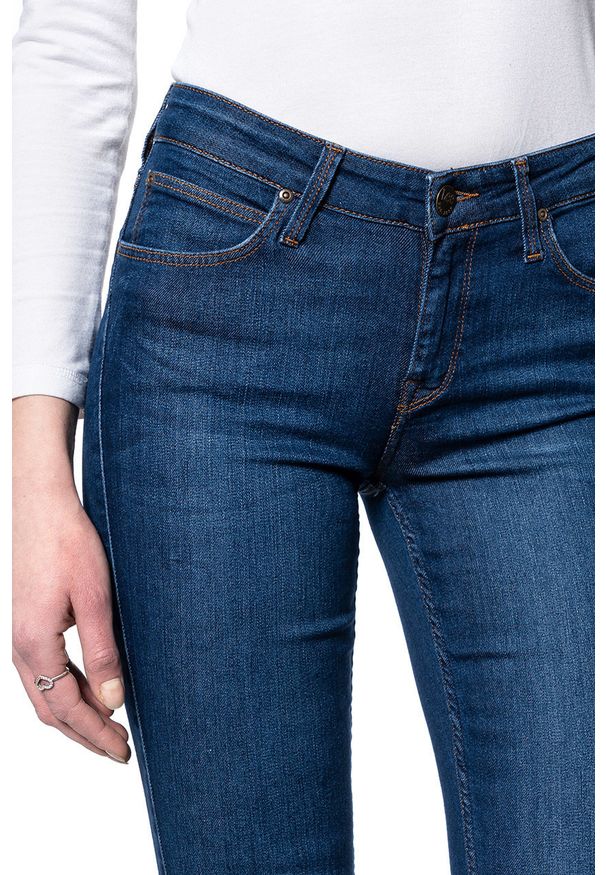 Lee - LEE JODEE DAMSKIE SPODNIE JEANSOWE DARK ARTISTICO L529MFOB 112112053