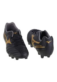 Buty Mizuno Monarcida Neo Ii Fg M P1GA232550 czarne. Kolor: czarny. Materiał: guma. Sport: piłka nożna #4