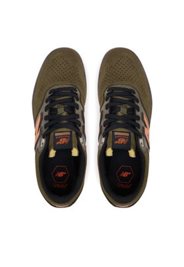 New Balance Sneakersy NM508GNC Khaki. Kolor: brązowy. Materiał: zamsz, skóra