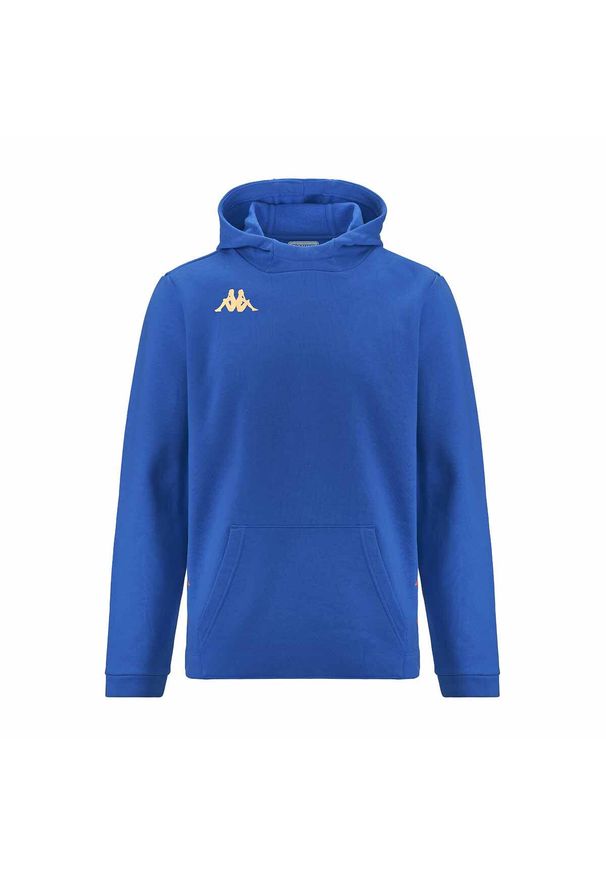 Bluza dziecięca Kappa Giordi. Kolor: wielokolorowy, niebieski. Sport: piłka nożna