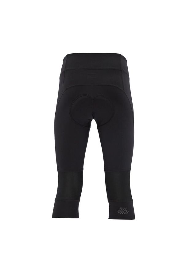 Spodenki rowerowe damskie z wkłądką Coolmax Silvini Tinella WP2234. Kolor: czarny
