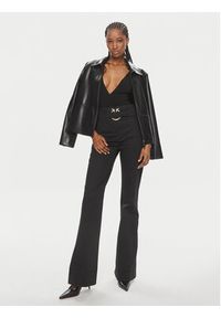 Pinko Spodnie materiałowe Phanton 102263 A1L2 Czarny Regular Fit. Kolor: czarny. Materiał: bawełna #2