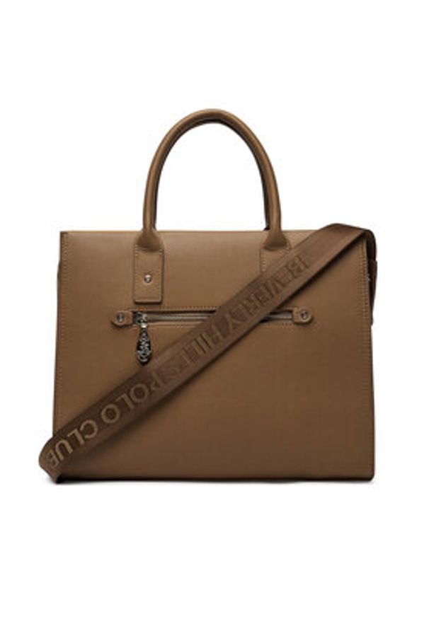 Beverly Hills Polo Club Torebka BHPC-L-002-07 Brązowy. Kolor: brązowy