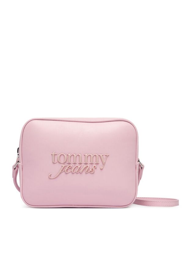 Tommy Jeans Torebka Tjw Must Camera Bag AW0AW18451 Różowy. Kolor: różowy. Materiał: skórzane
