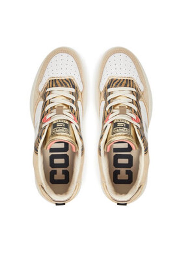 D.Franklin Sneakersy DFSH321097 Kolorowy. Materiał: skóra. Wzór: kolorowy