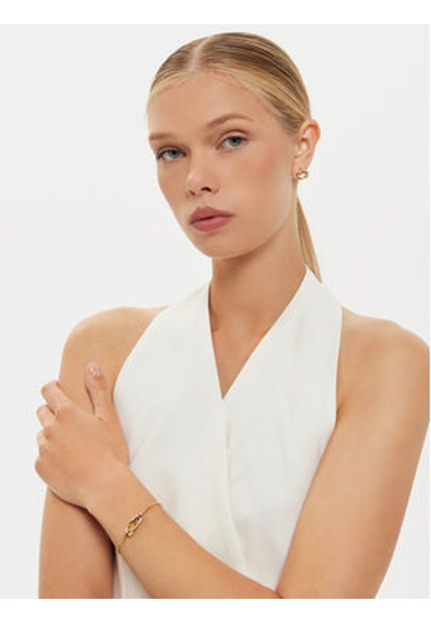 Guess Kolczyki JUBE04 511JW Złoty. Materiał: metalowe. Kolor: złoty