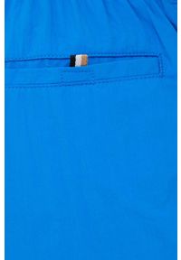BOSS szorty kąpielowe kolor niebieski. Kolor: niebieski. Materiał: materiał #4